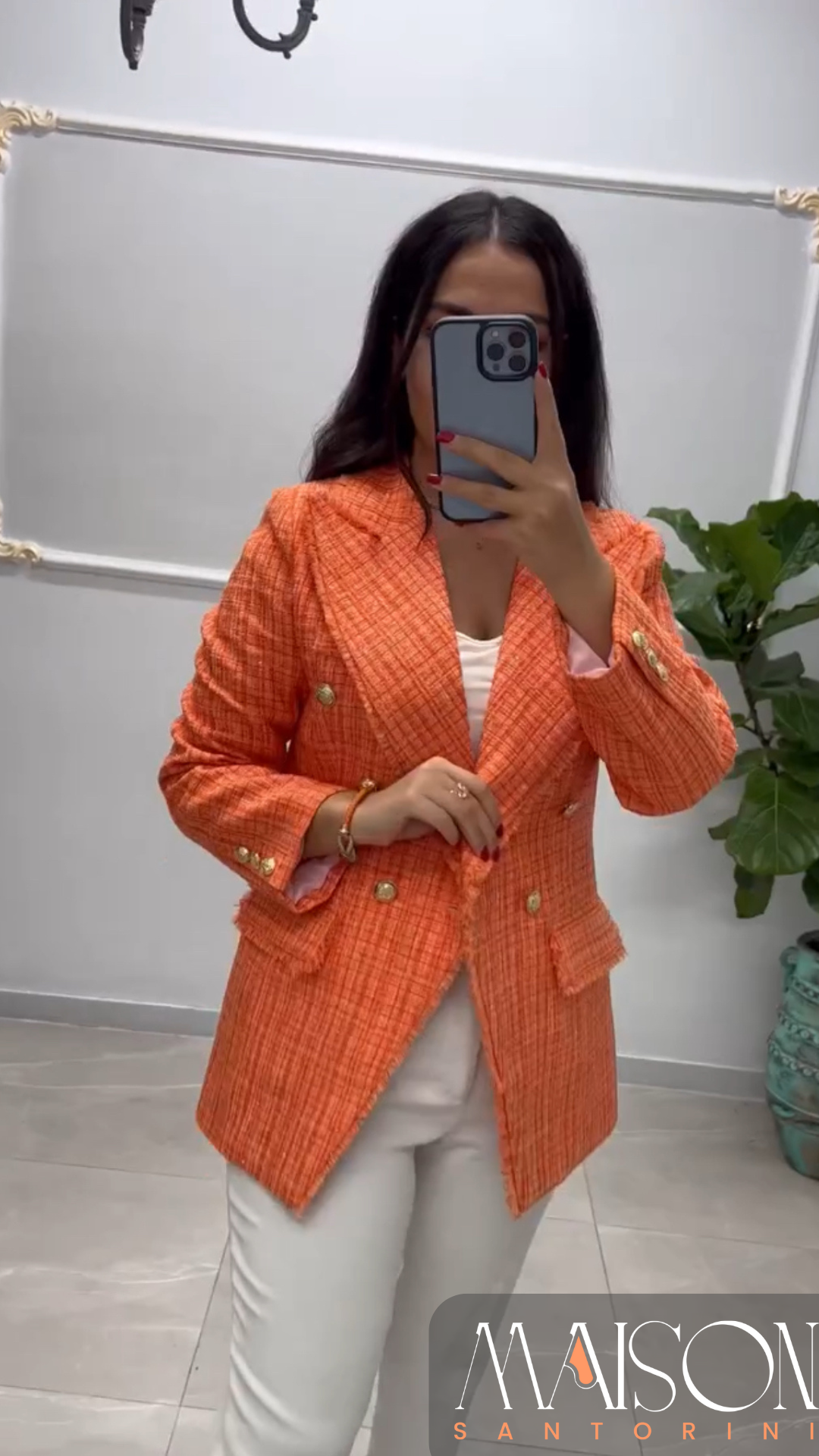 Blazer Santorini Mariah