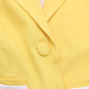 Blazer Santorini Nick - Amarelo