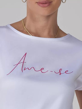 Blusa Feminina Ame-se Leni