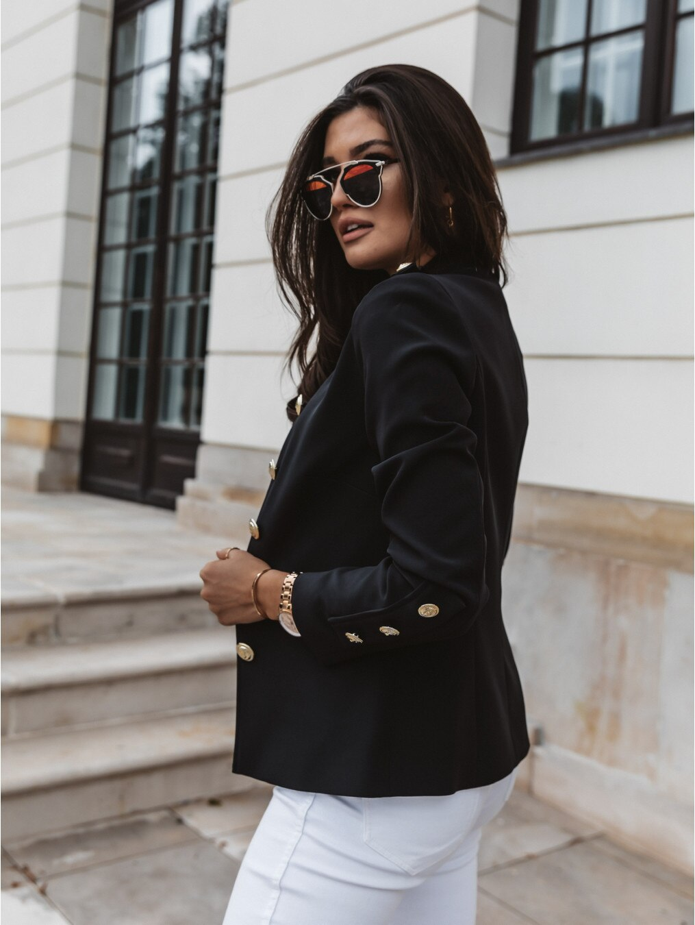 Blazer Santorini Sara - Black